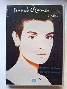 Sinead O'Connor Live : Value of Ignorance + Year of Horse [Multi Region DVD] NEW - Picture 1 of 8