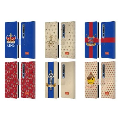 OFFICIAL emoji® ROYAL LEATHER BOOK WALLET CASE COVER FOR XIAOMI PHONES - Image 1 of 4