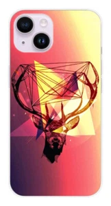 Coque en silicone imprimée compatible Apple iPhone 15 Cerf Hipster - Bild 1 von 3