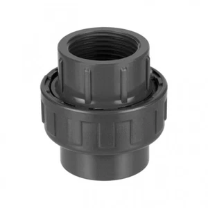  Manguito adhesivo atornillado PVC-U x rosca interior - Imagen 1 de 5