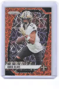 2024 Panini Prizm Orange Lazer Chris Olave - Foto 1 di 2