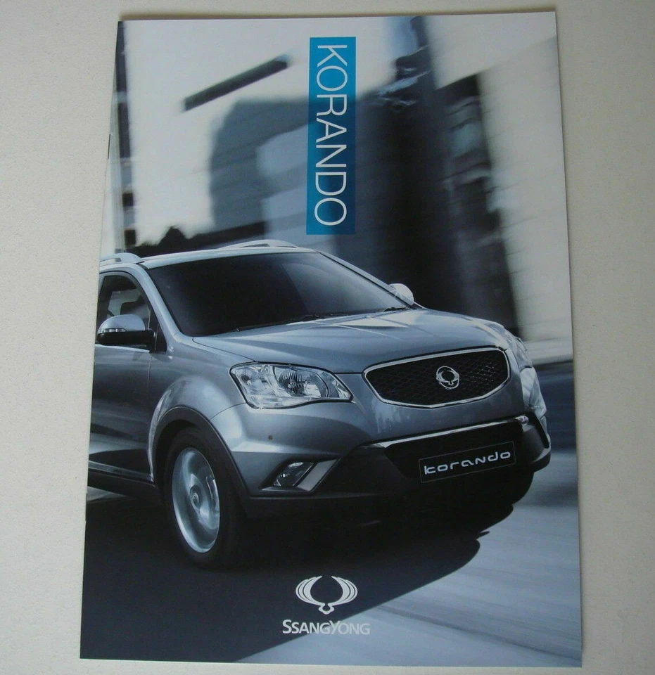 SsangYong . Korando . Sales Brochure - Image 1 of 1