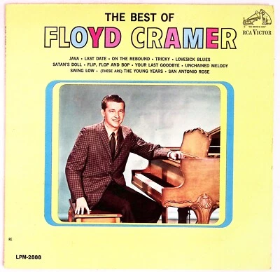 FLOYD CRAMER – THE BEST OF FLOYD CRAMER RCA VICTOR VINYL LP 219-28 - Image 1 of 4