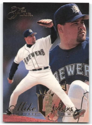 1994 Fleer Flair #303 Mike Fetters Milwaukee Brewers 2AC - Image 1 of 2