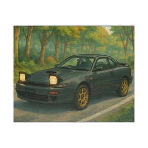 ST185 Toyota Celica All-Trac Ghibli Animation 520-Piece Jigsaw Puzzle - Picture 1 of 4