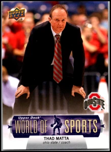 UD Upper Deck World of Sports 2011 #70 Thad Matta - ¡Envío gratuito! - Imagen 1 de 2