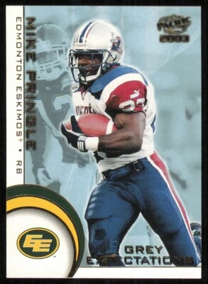 2003 Pacific CFL Grey Expectations #2 Mike Pringle - Image 1 of 2