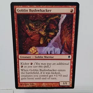 GOBLIN BUSHWHACKER --- MTG -- ZENDIKAR --- NM - Bild 1 von 1
