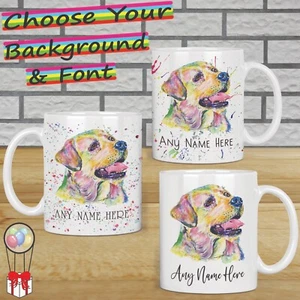 Personalised Golden Labrador Mug, Custom Labrador Mug Gift for Dog Lover - Picture 1 of 16
