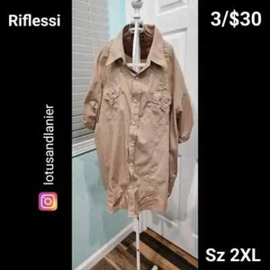 Camisa informal abotonada Riflessi talla 2XL - Imagen 1 de 7