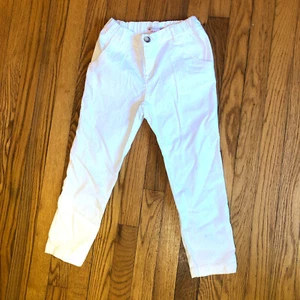Bonpoint NWT White Cactus Pantalon Pants - Size 8 Youth - Picture 1 of 9