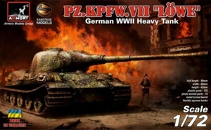 Pz.VII Löwe – German WWII prototype heavy tank (Model kit) 1/72 Armory 72201 - Picture 1 of 5
