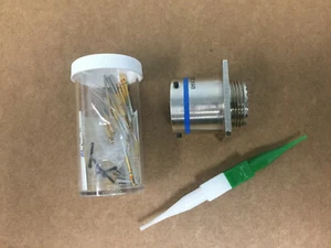 BENDIX MS27656T15F35S CONNECTOR M351872 WITH PINS AND TOOL - Picture 1 of 4
