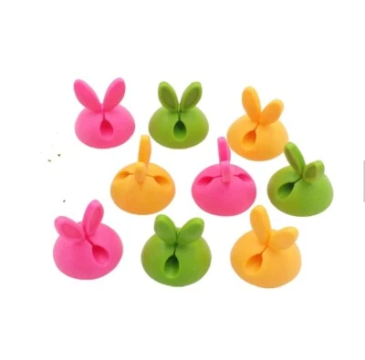 9-Pack Cable Reel Organizer Set – Cord Management Clips for Desk & Charger Wires - Image 1 of 4