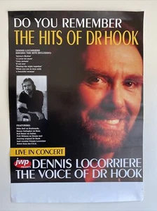 Dennis Locorriere The Voice Of Dr Hook Concert Poster Size: 595mm x 420mm - Picture 1 of 5