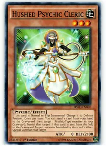Hushed Psychic Cleric - HSRD-EN050 - Common - 1st Edition - YuGiOh - Picture 1 of 4