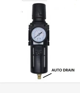 1 Zoll Bsp Luftfilter Druckregler 1 Zoll Bsp mit automatischer Ablaufwasserfalle  - Bild 1 von 1