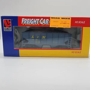 HO Scale Life-Like 8571 Covered Hopper L&N 115391 w/ Coal Load Freight Train Car - Picture 1 of 5