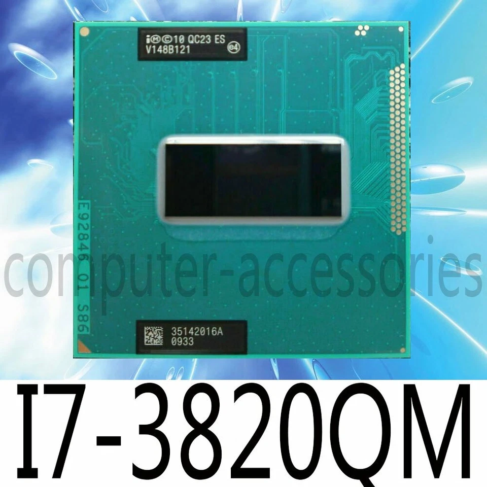 Intel Core i7-3820QM 2.7GHz Quad Core 8MB Socket G2 SR0MJ CPU Processor - Image 1 of 1
