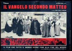 IL VANGELO SECONDO MATTEO P.P. Pasolini RARA FOTOBUSTA 1A ED. 1964 POSTER 3 - Bild 1 von 1