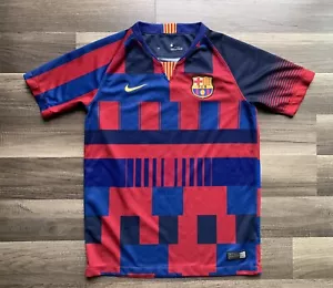 Nike FC Barcelona Home 20th Anniversary Breathe Stadium Jersey Youth Sz L 2018 - Picture 1 of 6