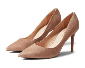 42 GOLD Womens Tan Rafee Heels Size 6.5 - Picture 1 of 10