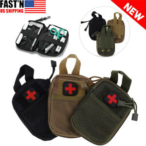 Tactical Molle First Aid Kit EMT Pouch Mini Emergency Survival IFAK Medical Bag