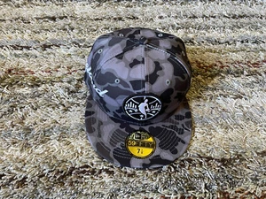 NBA All Star Game 2022 Cleveland New Era 59Fifty Fitted Hat 7 1/8 Gray Camo 75th - Picture 1 of 8