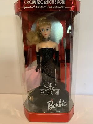 Barbie Solo in the spotlight 1994 reproducción #1354-0910 Mattel años 60 nueva en caja Foto 1 de 4