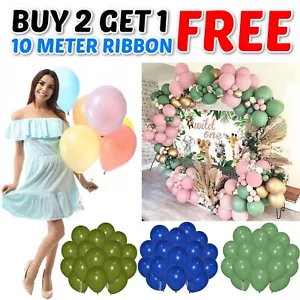 5"10"12" Retro Balloons Latex Vintage Ballon Wedding Anniversary Birthday Decor - Picture 1 of 18