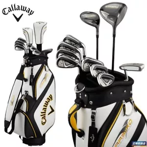 Callaway 2019 WARBIRD Carbon Golf Club Caddy Bag Set 10 clubs Flex R Men's   - Picture 1 of 7