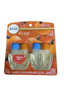Febreze Plug PUMPKIN PATCH Scented Oil Refill 2 ct - Picture 1 of 2