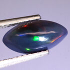 0,66Ct. Opal Markiza Cabochon Wielokolorowa Błyszcząca Tęcza 3D! Etiopski