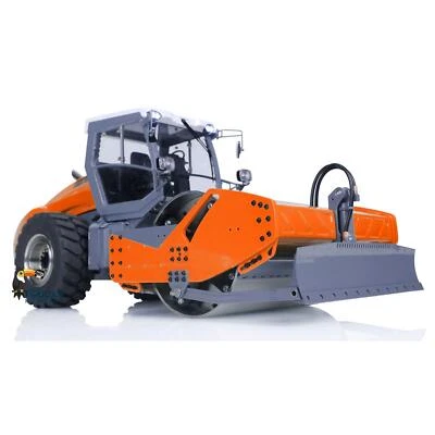 LESU 1:14 Metal assembled RC Hydraulic Road Roller Aoue-H13i Engineering Truck - Image 1 of 4