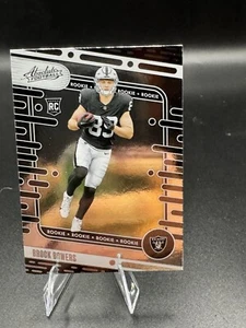 2024 Absolute RC Brock Bowers LV Raiders Rookie Base - Picture 1 of 2