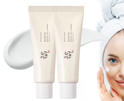 BEAUTY OF JOSEN 2x Beauty of Joseon Relief Sun: Rice + Probiotics, Facial Sunscreen 50ml SPF 50+