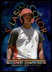 Goodwin Champions Splash Platinum Cosmic 2022 #SCP22 Armando Cruz 064/199 - Imagen 1 de 2