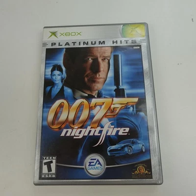 007 Nightfire Xbox Platinum Hits Complete Tested James Bond EA Action Video Game - Image 1 of 4