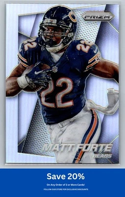 Matt Forte 2014 Panini Prizm #100 Prizms Silver Chicago Bears - Image 1 of 2