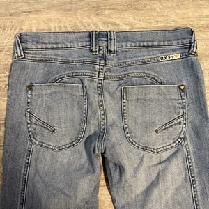 Pantalones de mezclilla Roxy Bootcut para mujer 5 azules elásticos atardecer playa ajuste acampanado - Imagen 1 de 7