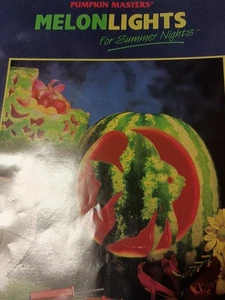 Pumpkin Masters Melon Lights for Summer Nights (Watermelon Carving Patterns) H7 - Picture 1 of 1