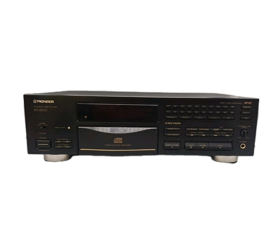 Pioneer PD-8700 CD Player schwarz / Fernbedienung / Beschreibung lesen⚠️ - Bild 1 von 4