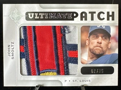 2009 Ultimate Collection John Smoltz Ultimate Patch /35 Game Used - Image 1 of 2