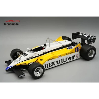 TM18-367B Tecnomodel: 1/18 Renault RE30B #16 1982 ganador GP de Italia René Arnoux Foto 1 de 4