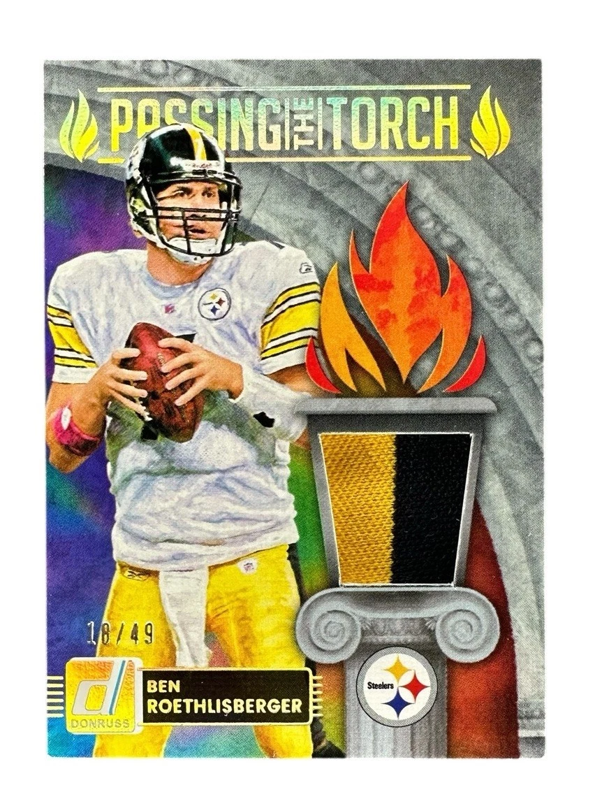 Panini Ben Roethlisberger Football Trading Card Singles for sale