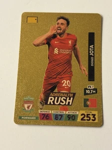 Diogo Jota 2022 Panini World Football Stars Gold Adrenalyn Rush - Bild 1 von 12