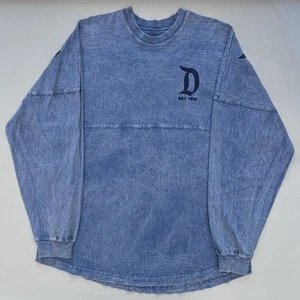 Disney Parks Spirit Jersey Shirt Adult Large Blue Mineral Wash Disneyland Tee - Picture 1 of 6