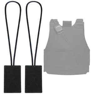 2 Pack Mic Clips for Law Enforcement, Black Radio Mic Holders, Mic Clips for ... - Picture 1 of 7