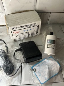 FDM Sewing Machine Motor & Foot Control Pedal Model Hf(s)-09250 Brand New - Picture 1 of 14