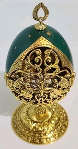 House of Fabergé Huevo "El Regalo del Pastor" Franklin Como Nuevo Edición Limitada AA4145 - Imagen 1 de 15
